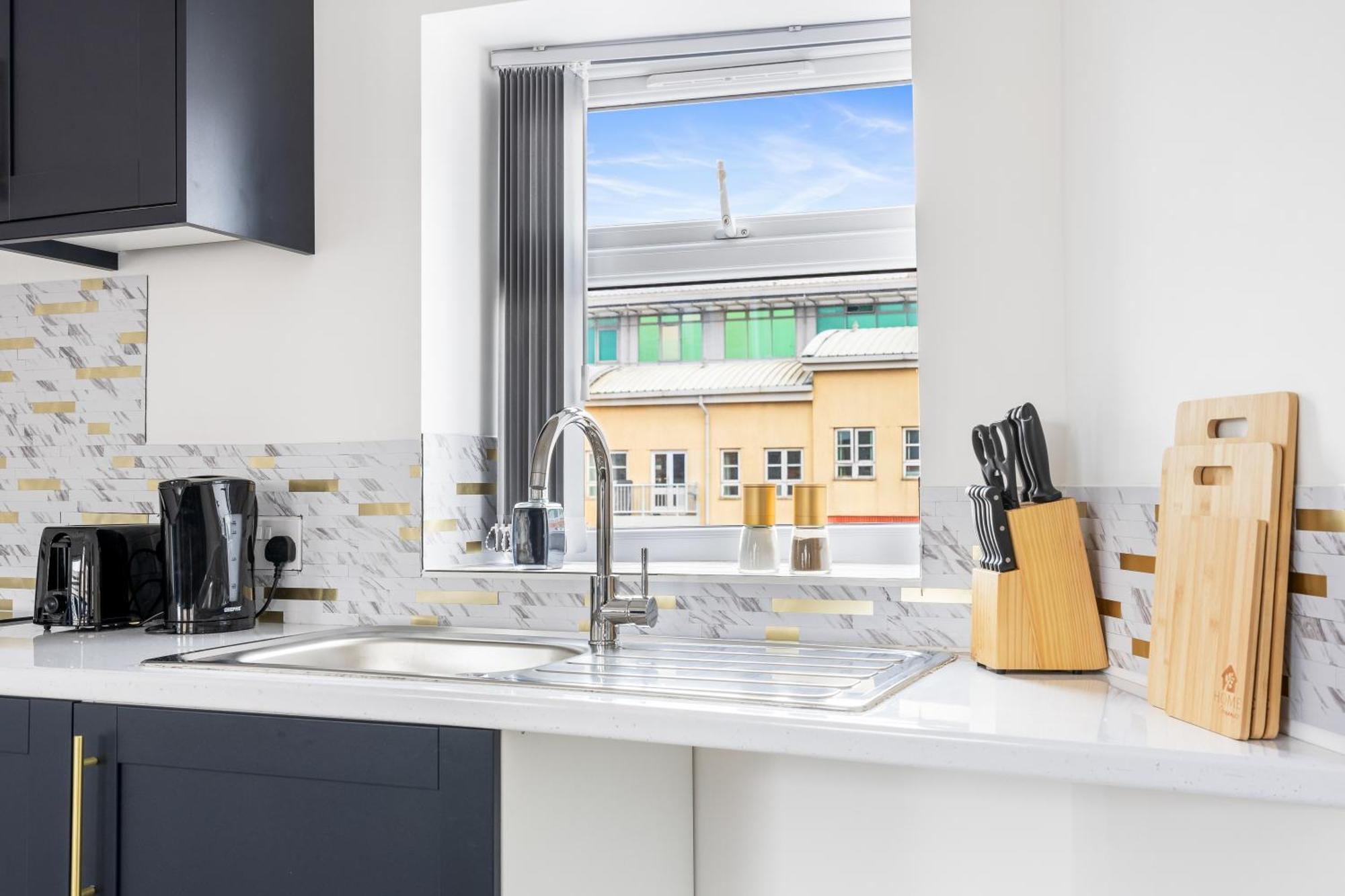 Boutique Family Apartment In Jewellery Quarter For 6 Birmingham Esterno foto